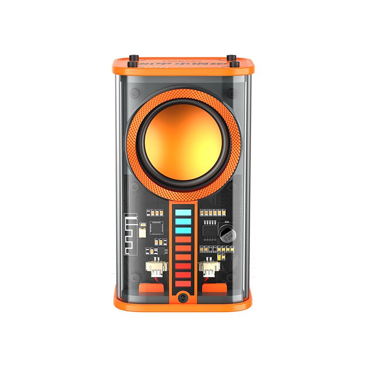 Parlante Bluetooth Transparente con Luces