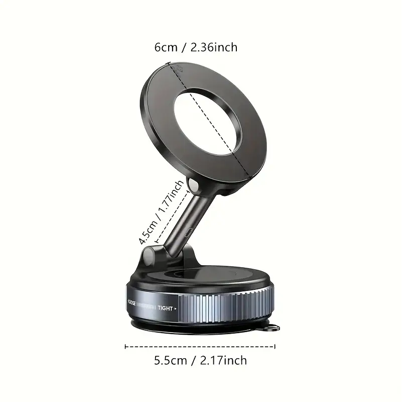 Soporte Magnético de Vacío para Celular