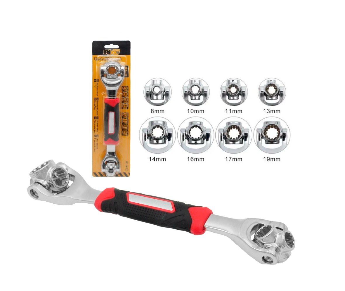 Kit Llave 48 en 1 + Martillo 18 en 1